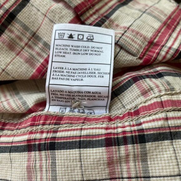 Hurley Plaid Long Sleeve Shirt SZ L NWOT - Picture 9 of 10